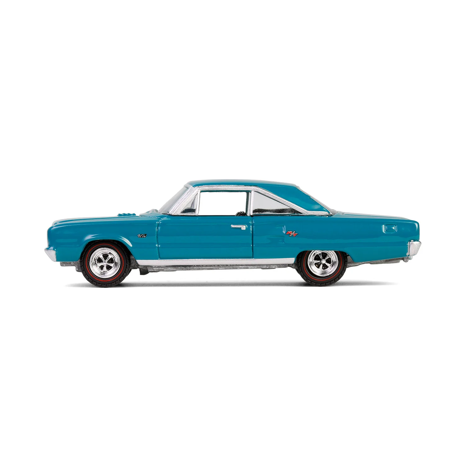 6 PACK 1967 Dodge Coronet R/T Hemi - Medium Turquoise (Anniversary Collection Series 17) Diecast 1:64 Scale Model - Greenlight 28160C - Image 3