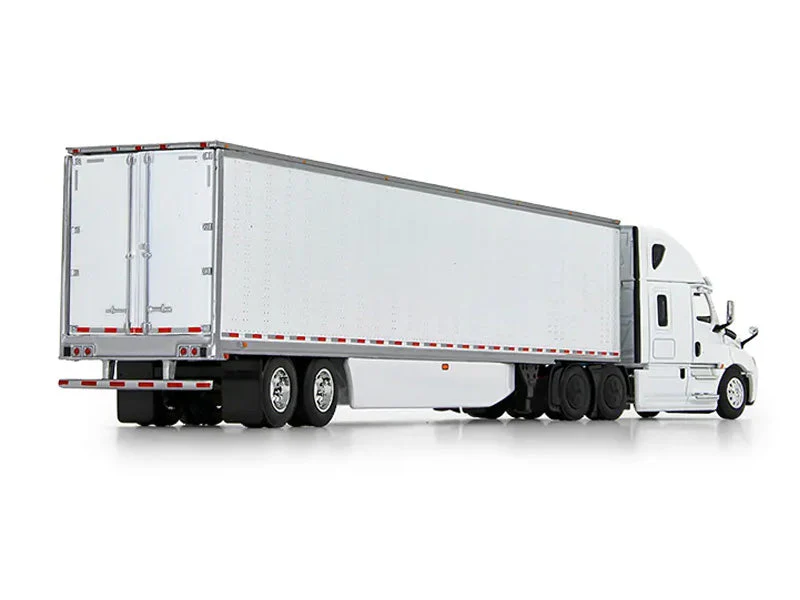 6 PACK CASE - 2018 Freightliner Cascadia High-Roof Sleeper w/ 53' Utility Trailer (Karson Diecast Exclusive) Diecast 1:64 Scale Model - 60-1522 - Image 3