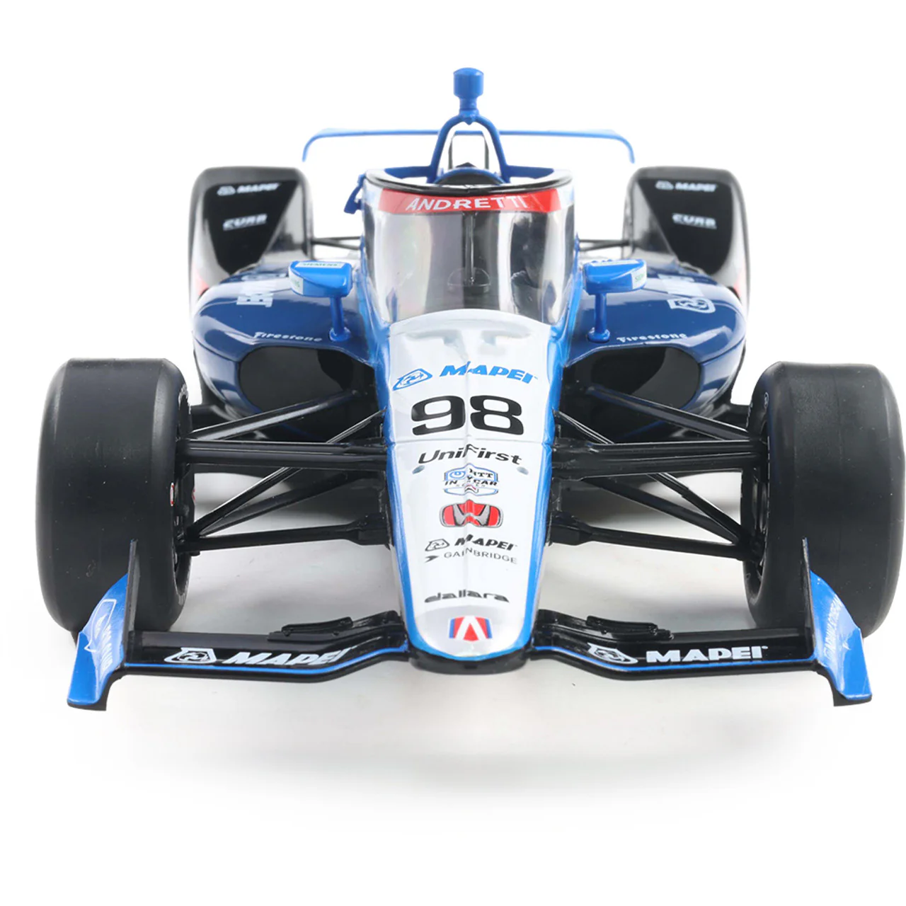 #98 Marco Andretti / Andretti Global, TBD Super Speedway (2025 NTT IndyCar Series) Diecast 1:18 Scale Model - IXO America IND18023 - Image 2