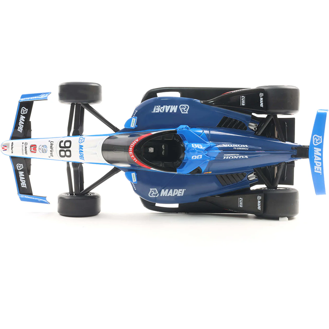 #98 Marco Andretti / Andretti Global, TBD Super Speedway (2025 NTT IndyCar Series) Diecast 1:18 Scale Model - IXO America IND18023 - Image 9