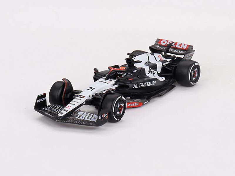 AlphaTauri AT04 #21 Nyck de Vries 2023 F1 Australian GP (Mini GT) Diecast 1:64 Scale Model - TSM MGT00727