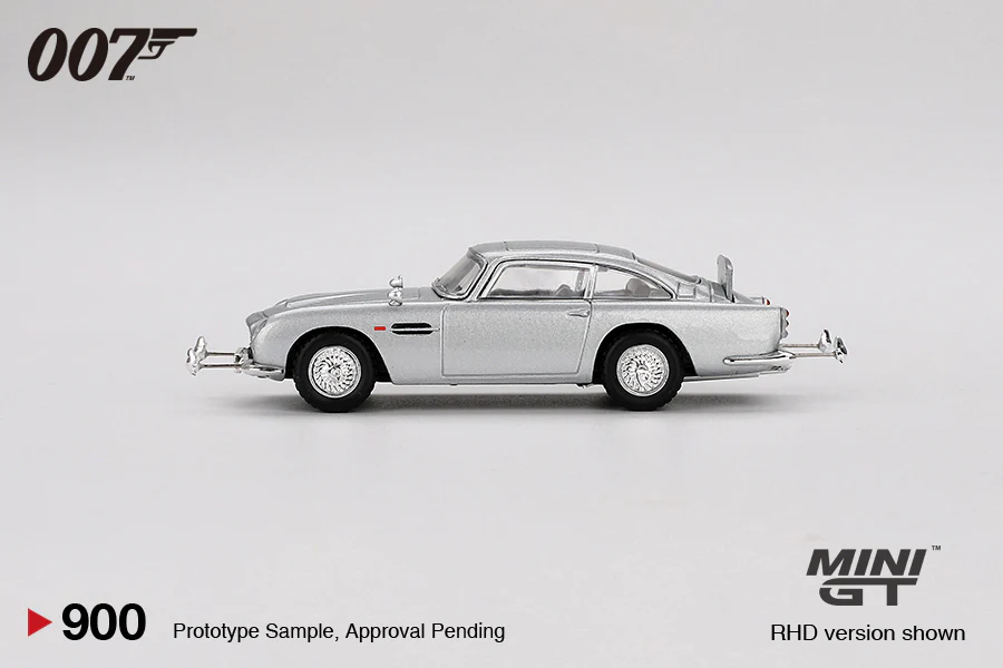 Aston Martin DB5 James Bond 007 Goldfinger – English Packaging (Mini GT) Diecast 1:64 Scale Model - TSM MGT00900-007E - Image 3