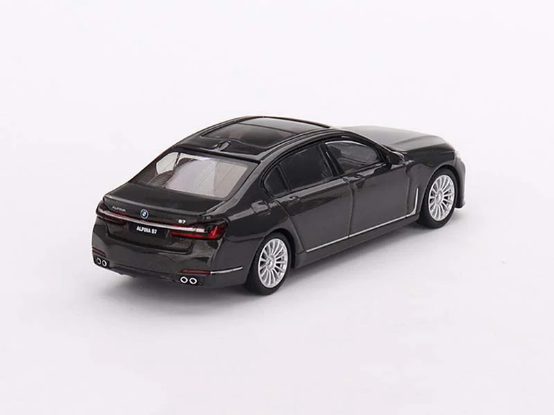 BMW Alpina B7 xDrive Dravit Grey Metallic (Mini GT) Diecast 1:64 Scale Model - TSM MGT00619 - Image 2