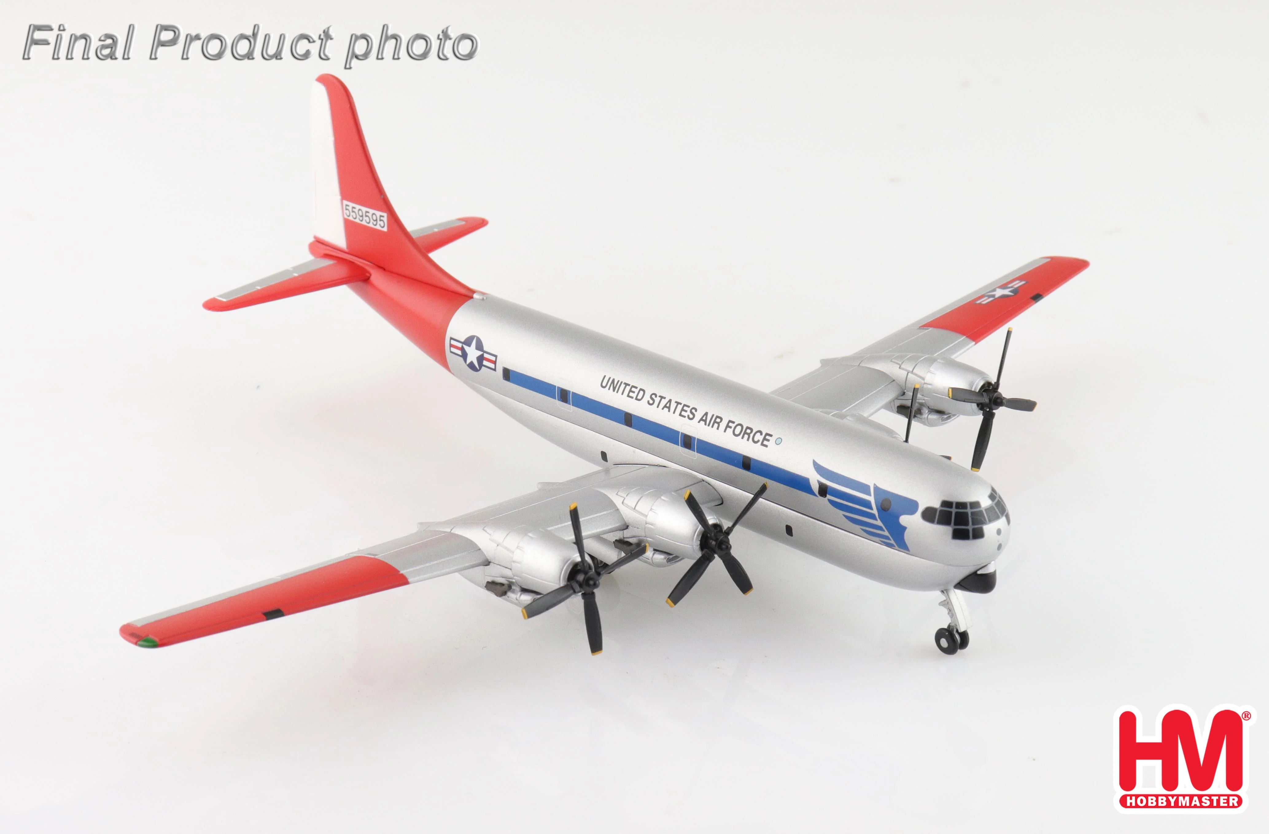 Boeing C-97G (Angel of Deliverance) 45-59595 USAF Diecast 1:200 Scale Model - Hobby Master HL4011 - Image 2