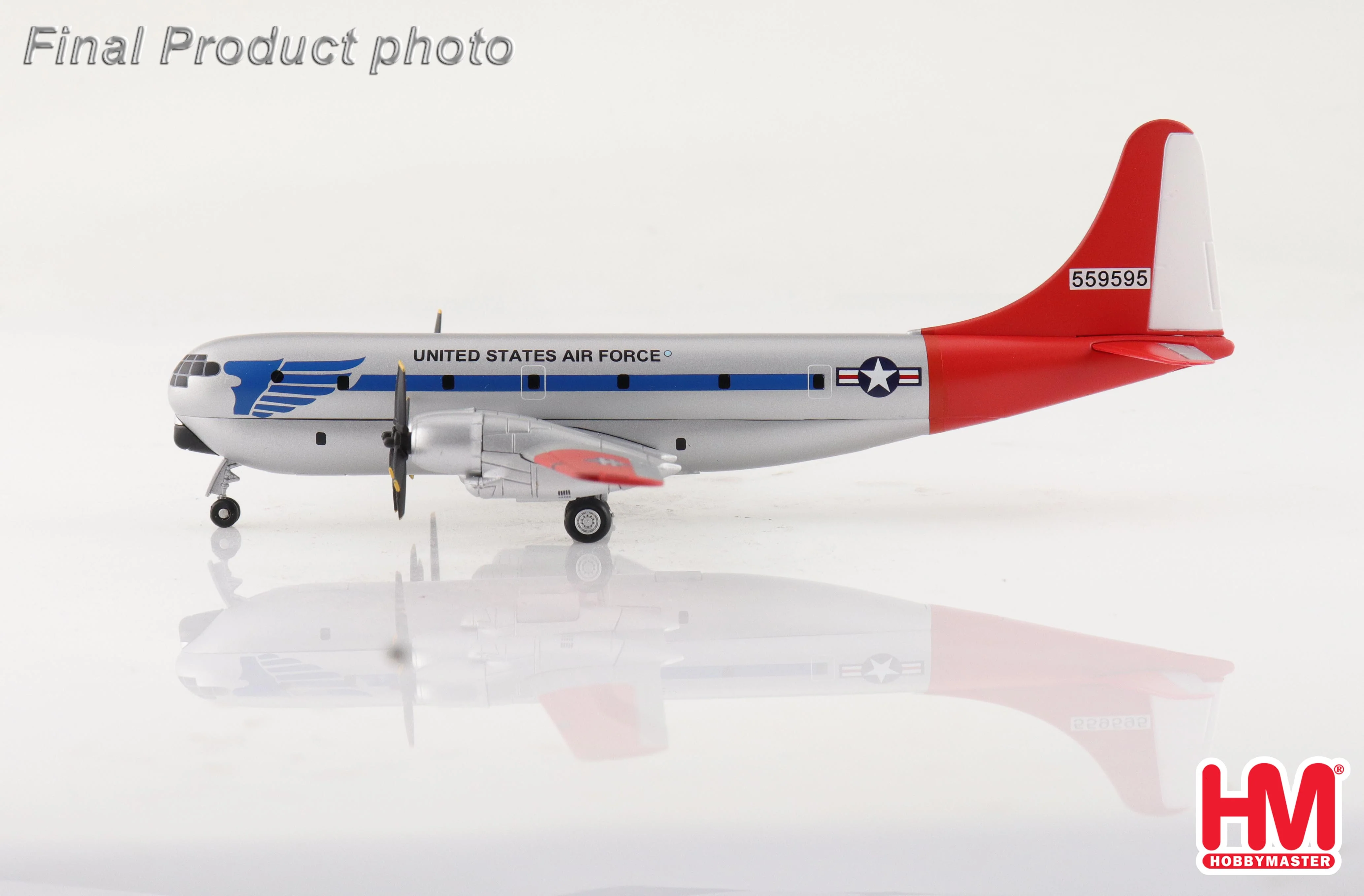 Boeing C-97G (Angel of Deliverance) 45-59595 USAF Diecast 1:200 Scale Model - Hobby Master HL4011 - Image 5