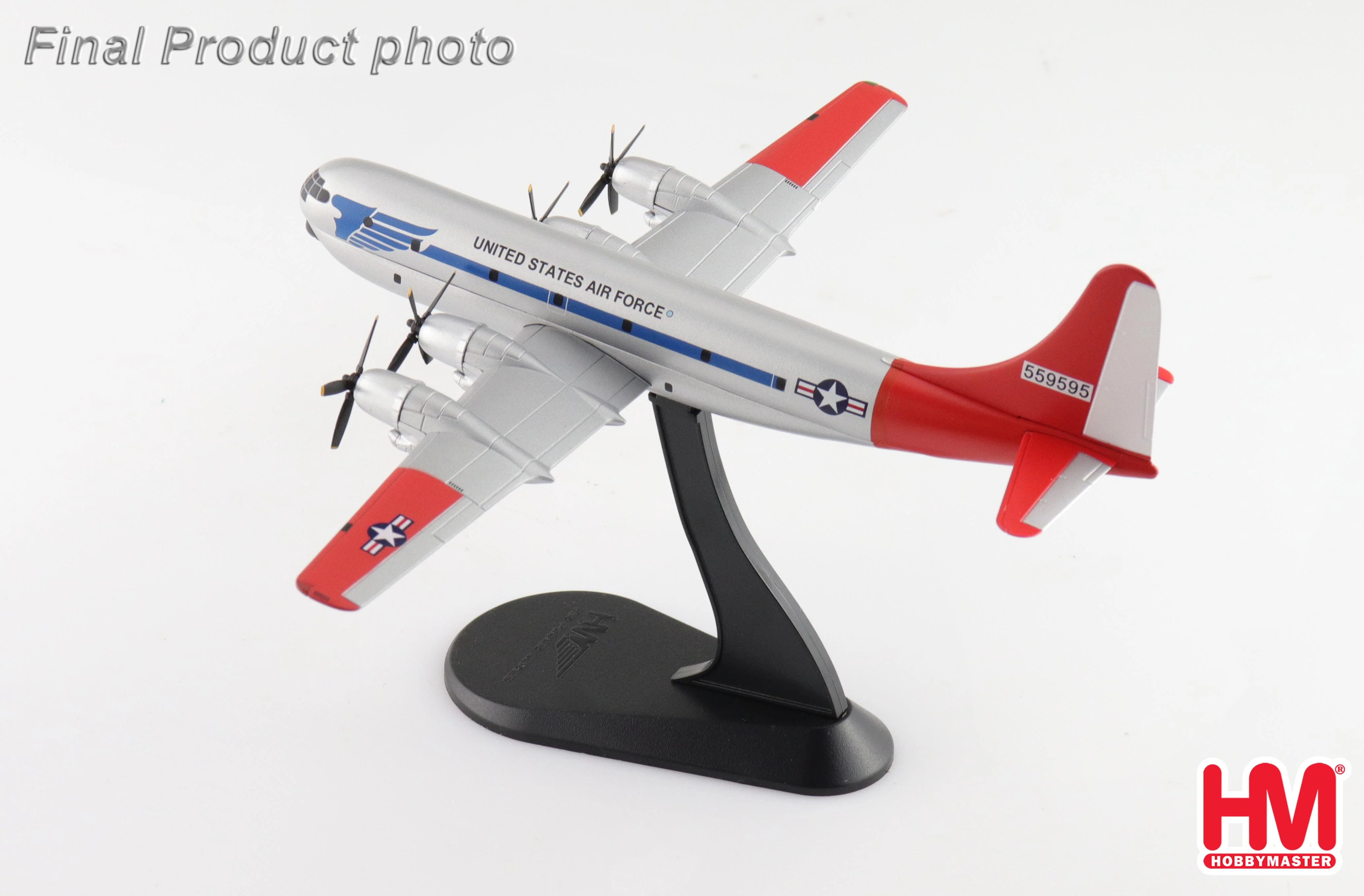 Boeing C-97G (Angel of Deliverance) 45-59595 USAF Diecast 1:200 Scale Model - Hobby Master HL4011 - Image 8