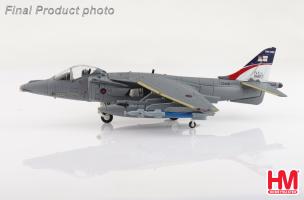 British Aerospace Harrier GR.9 ZD406 Royal Navy Strike Wing RAF Station Cottesmore 2009 Diecast 1:72 Scale Model - Hobby Master HA2652MC - Image 5
