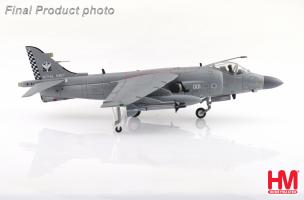 British Sea Harrier FA.2 ZH796 Royal Navy Fairford 2018 (w/ Sea Eagle missiles) Diecast 1:72 Scale Model - Hobby Master HA4108 - Image 3