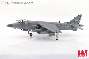 British Sea Harrier FA.2 ZH796 Royal Navy Fairford 2018 (w/ Sea Eagle missiles) Diecast 1:72 Scale Model - Hobby Master HA4108 - Image 4