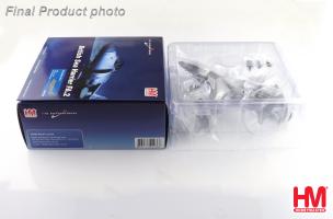 British Sea Harrier FA.2 ZH796 Royal Navy Fairford 2018 (w/ Sea Eagle missiles) Diecast 1:72 Scale Model - Hobby Master HA4108 - Image 9