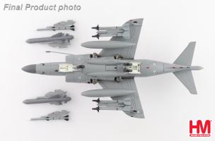 British Sea Harrier FA.2 ZH804 Royal Navy Fairford 2002 (w/ Sea Eagle missiles) Diecast 1:72 Scale Model - Hobby Master HA4107 - Image 7