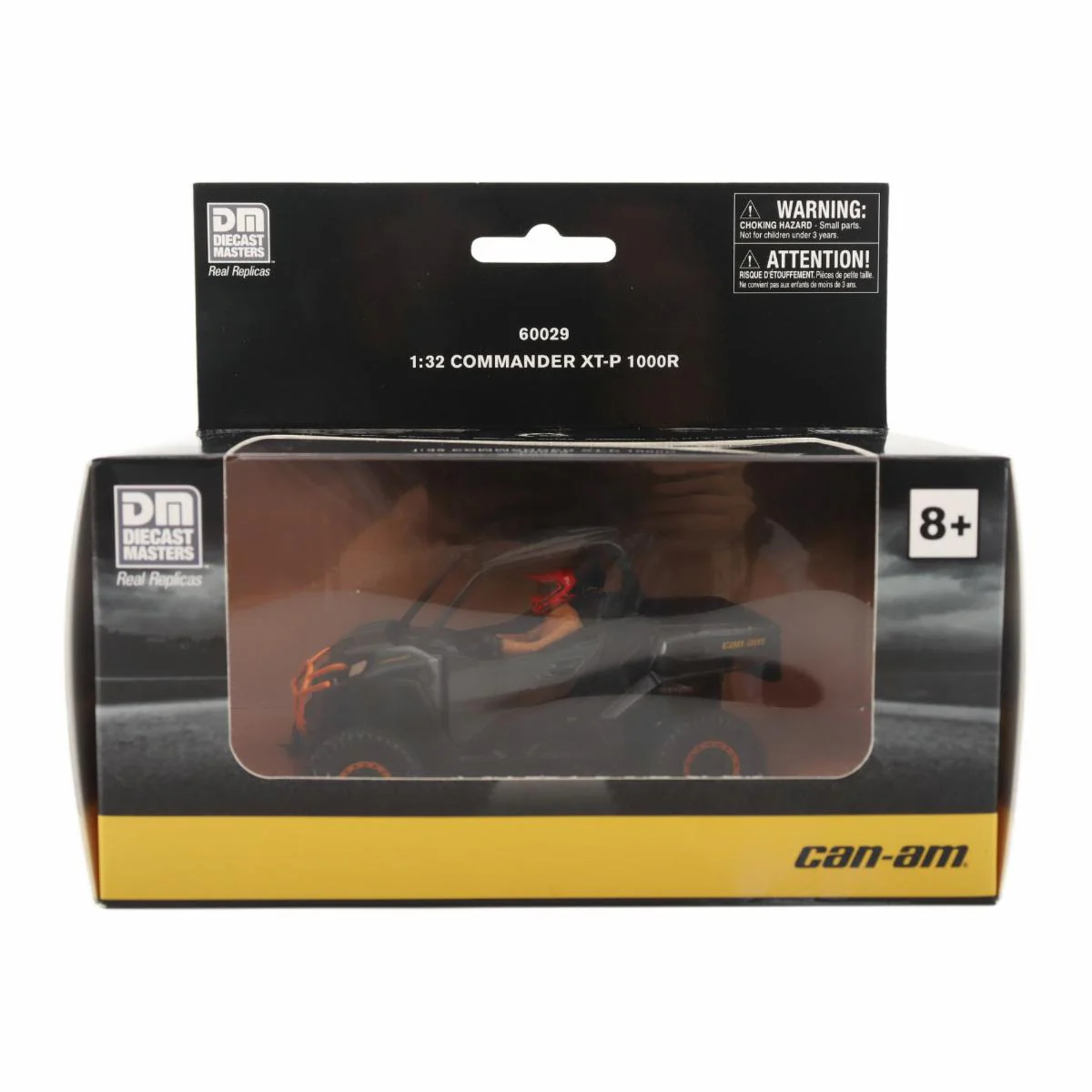 Can-Am Commander XT-P 1000R - Orange Diecast 1:32 Scale Model - Diecast Masters 60029 - Image 3
