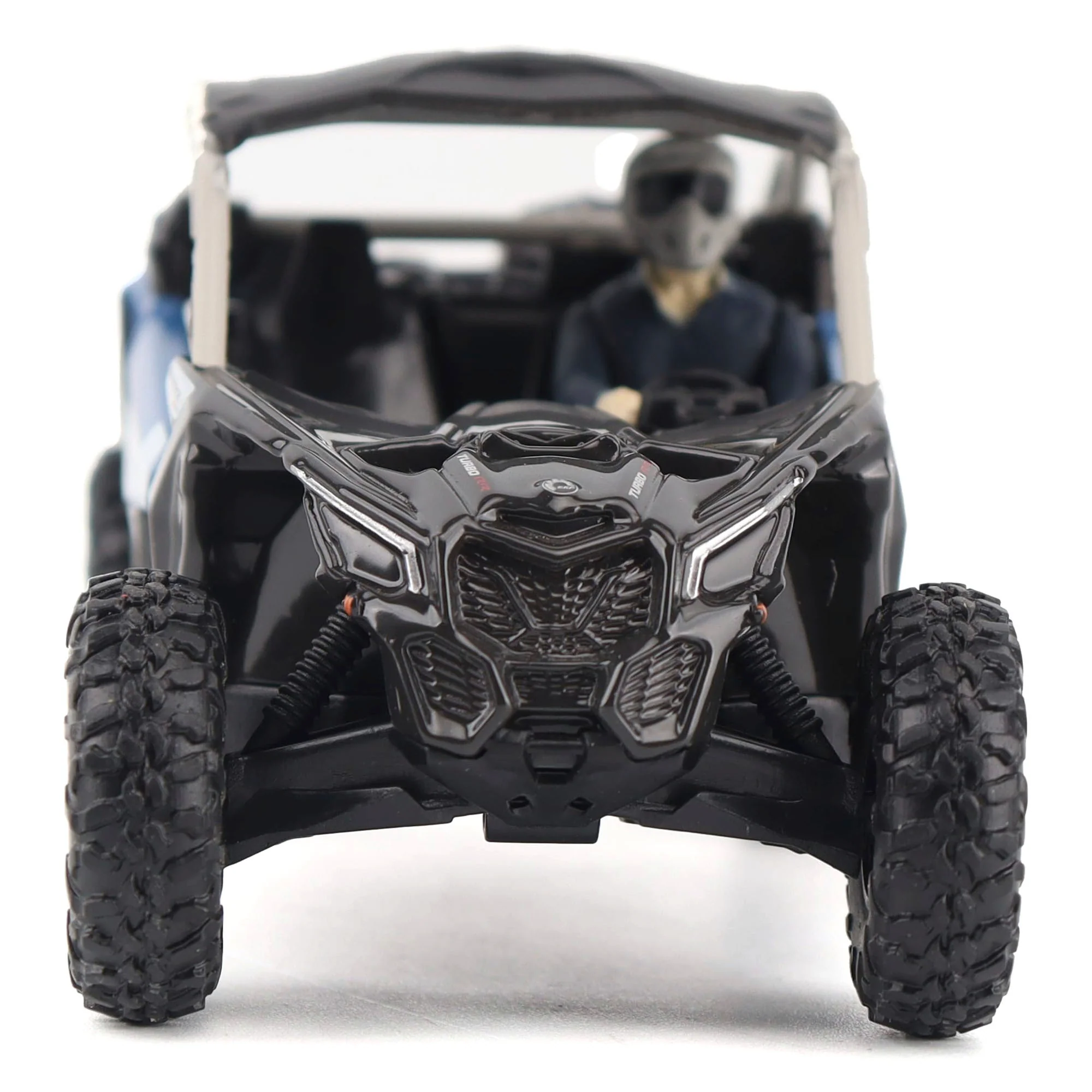 Can-Am Maverick X3 X rs Turbo RR - Intense Blue Carbon Black & Chalk Grey Diecast 1:32 Scale Model - Diecast Masters 60005 - Image 4