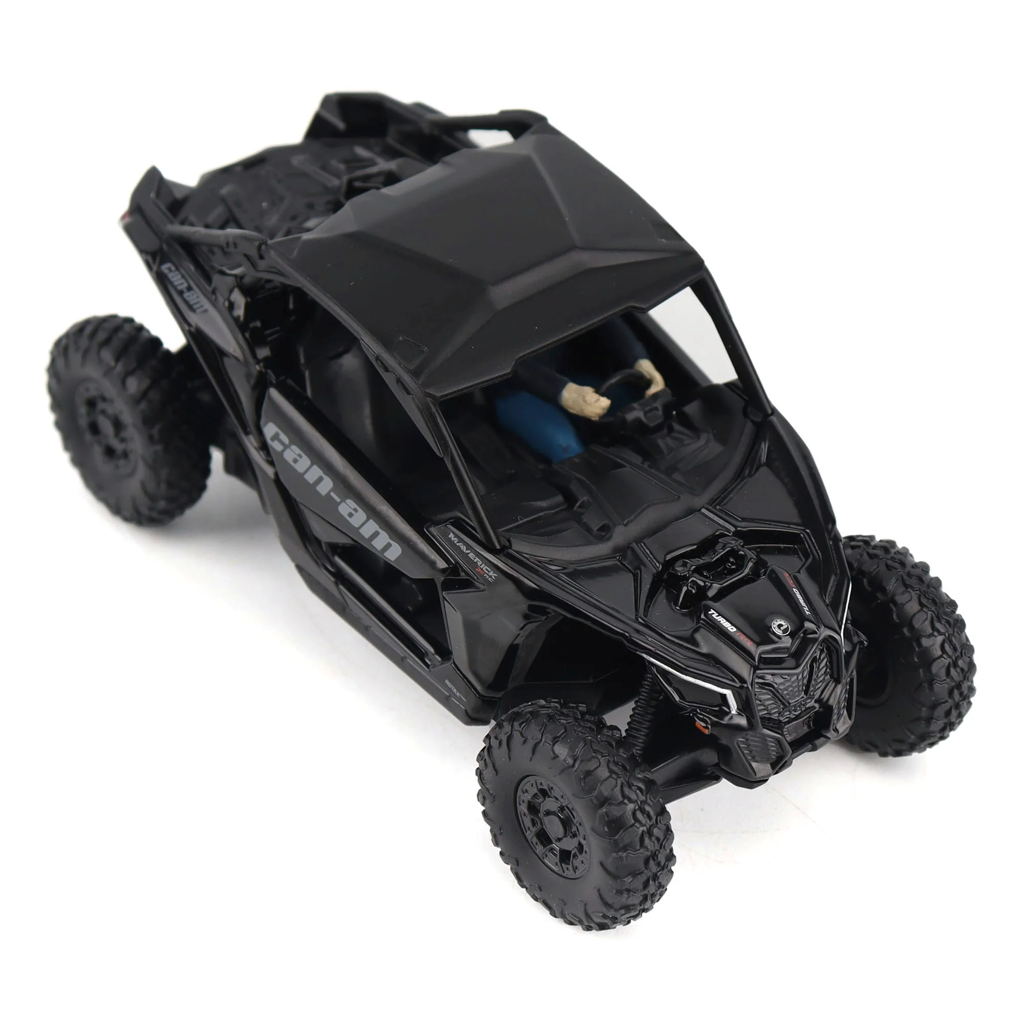 Can-Am Maverick X3 X rs Turbo RR - Triple Black Diecast 1:32 Scale Model - Diecast Masters 60001 - Image 3