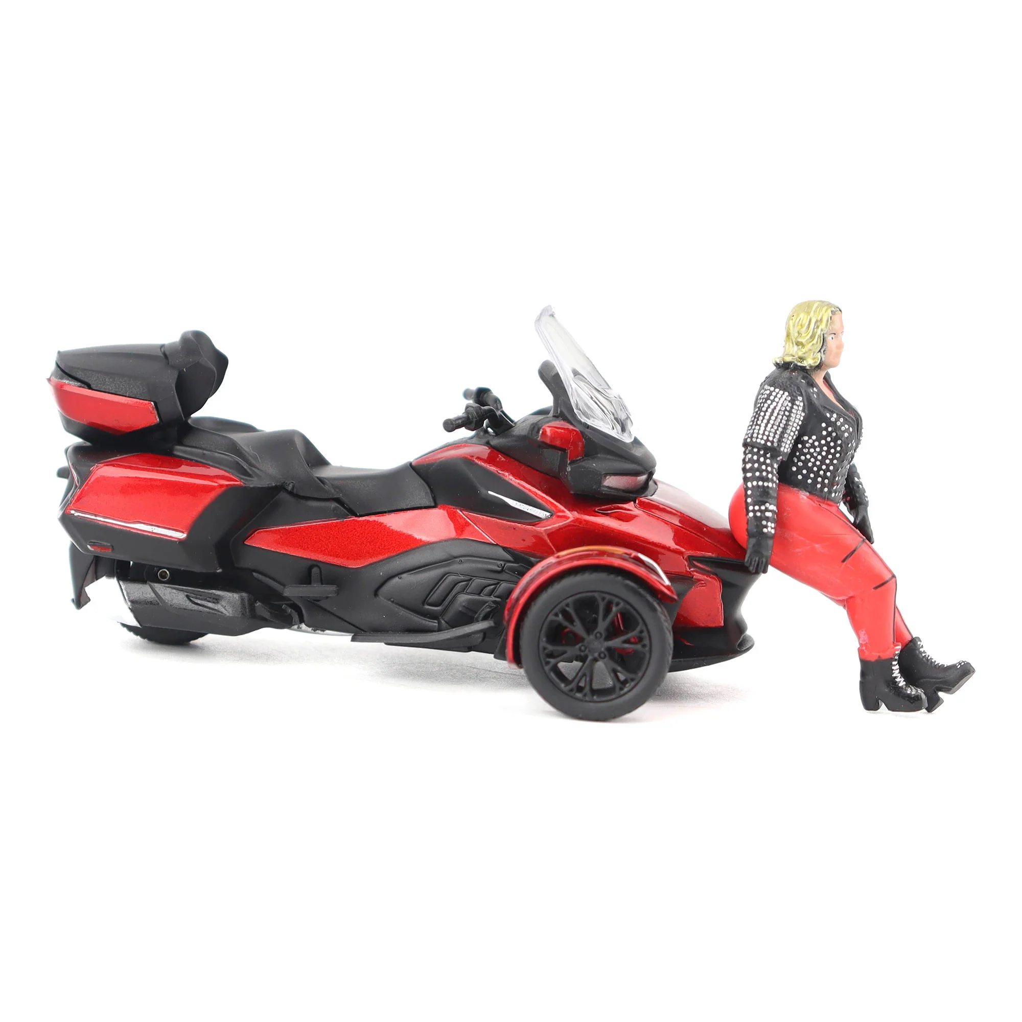 Can-Am Spdyer RT Limited Deep Marsala Metallic Diecast 1:32 Scale Model - Diecast Masters 60017 - Image 5