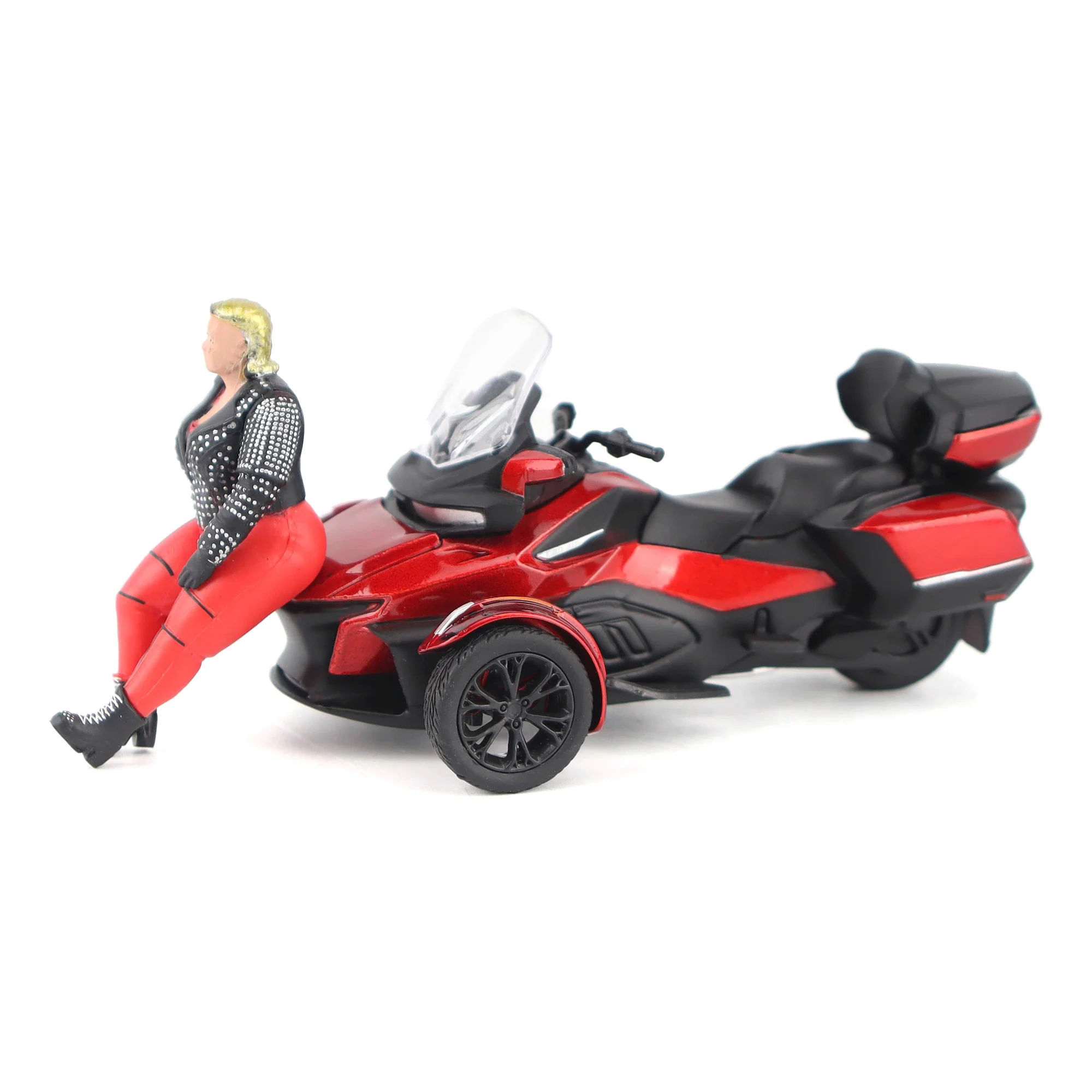 Can-Am Spdyer RT Limited Deep Marsala Metallic Diecast 1:32 Scale Model - Diecast Masters 60017 - Image 6