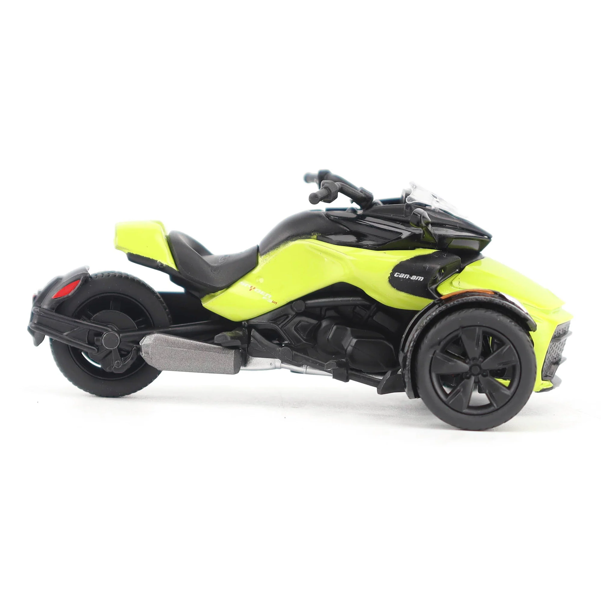 Can-Am Spyder F3-S Special Manta Green Diecast 1:32 Scale Model - Diecast Masters 60019 - Image 5