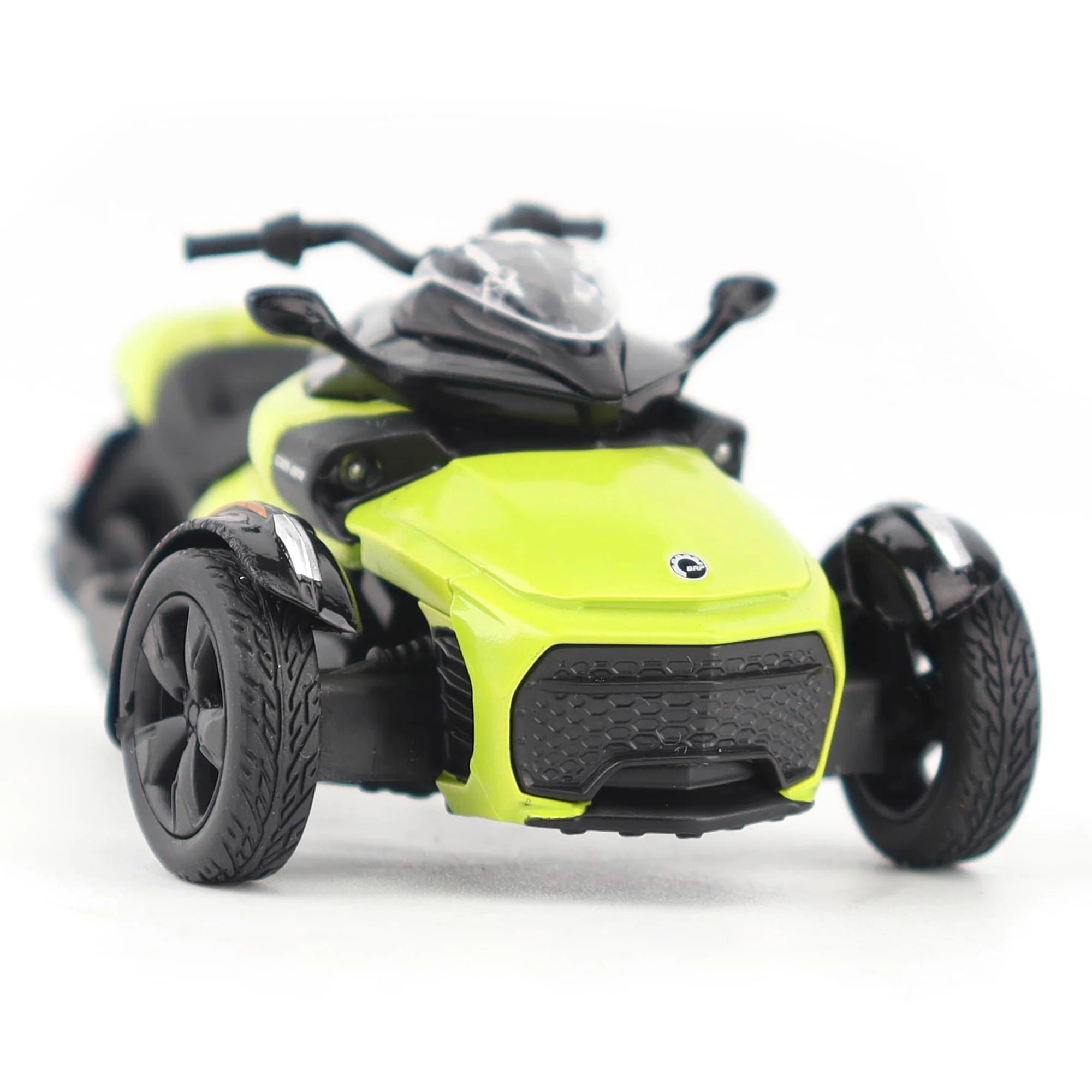 Can-Am Spyder F3-S Special Manta Green Diecast 1:32 Scale Model - Diecast Masters 60019 - Image 6