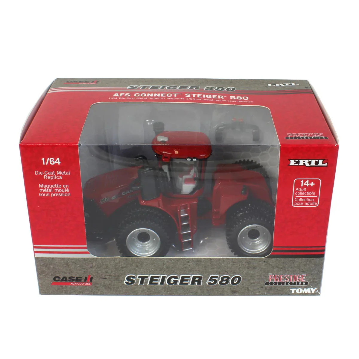 Case IH AFS Connect Steiger 580 4WD w/ Duals (Prestige Collection) Diecast 1:64 Scale Model - ERTL ZFN44235 - Image 6