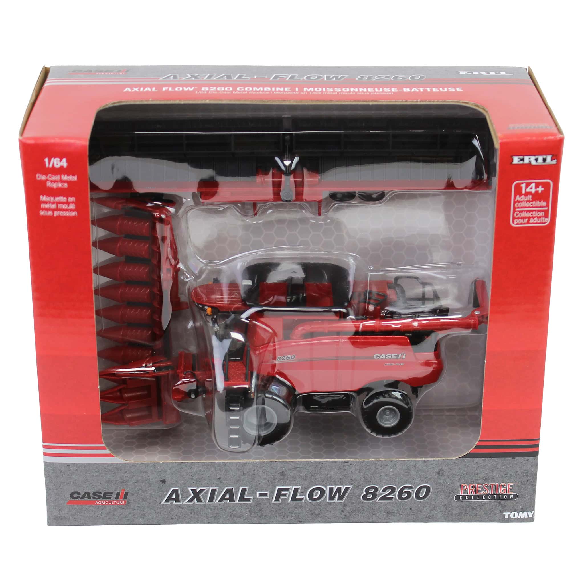 Case IH Axial-Flow 8260 Combine (Prestige Collection) Diecast 1:64 Scale Model - ERTL ZFN44405 - Image 2