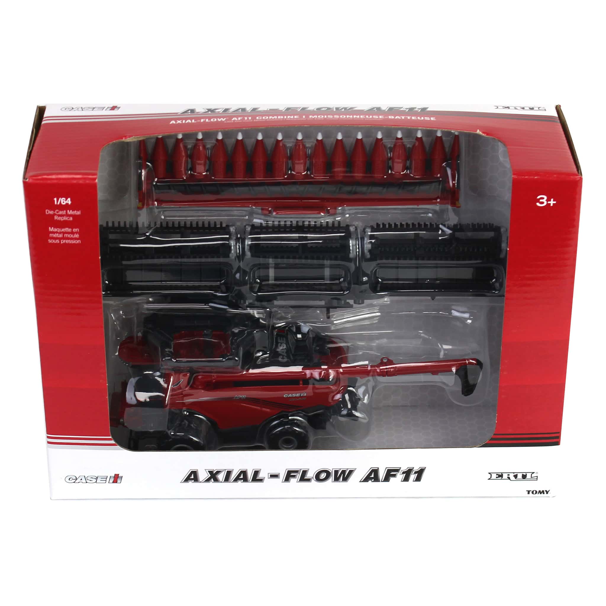 Case IH Axial-Flow AF11 Combine Diecast 1:64 Scale Model - ERTL ZFN44407 - Image 4
