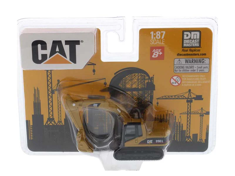 CAT Caterpillar 315C L Hydraulic Excavator 1:87 HO Scale Model - Diecast Masters 84400 - Image 2