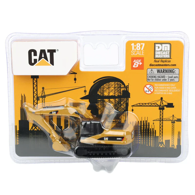 CAT Caterpillar 320D L Hydraulic Excavator 1:87 Scale Model - Diecast Masters 84663CS - Image 2