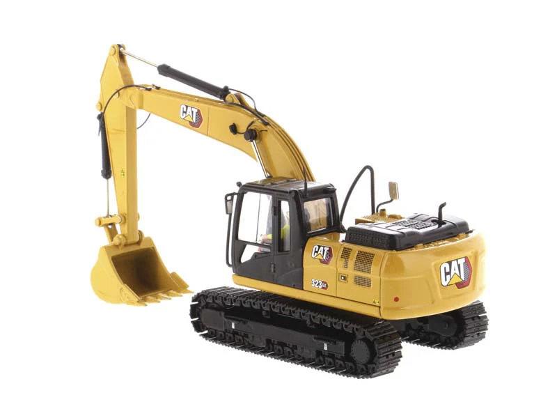 CAT Caterpillar 323 GX Hydraulic Excavator (High Line Series) 1:50 Diecast Model - Diecast Masters 85675 - Image 2
