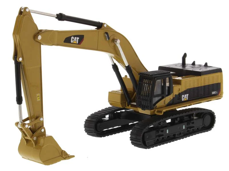 CAT Caterpillar 385C L Hydraulic Tracked Excavator (Construction Metal Series) Diecast 1:64 Scale Model - Diecast Masters 85694