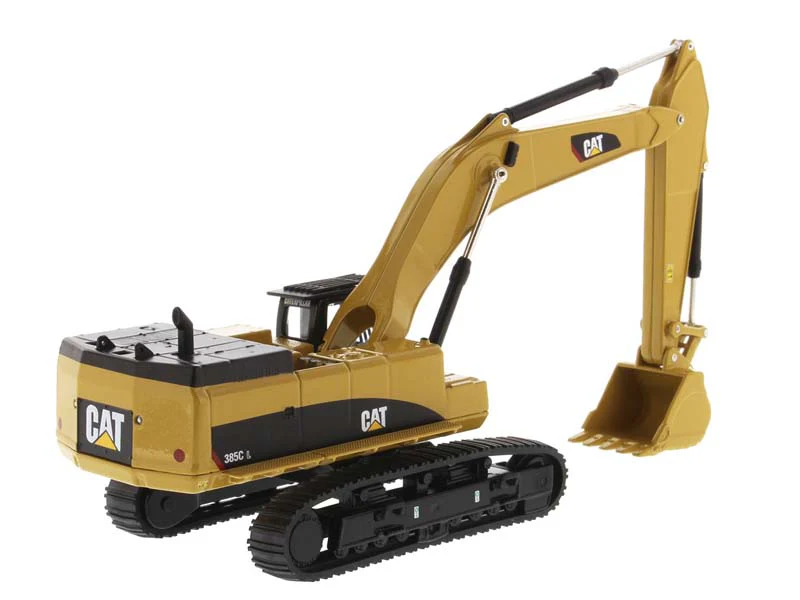 CAT Caterpillar 385C L Hydraulic Tracked Excavator (Construction Metal Series) Diecast 1:64 Scale Model - Diecast Masters 85694 - Image 3