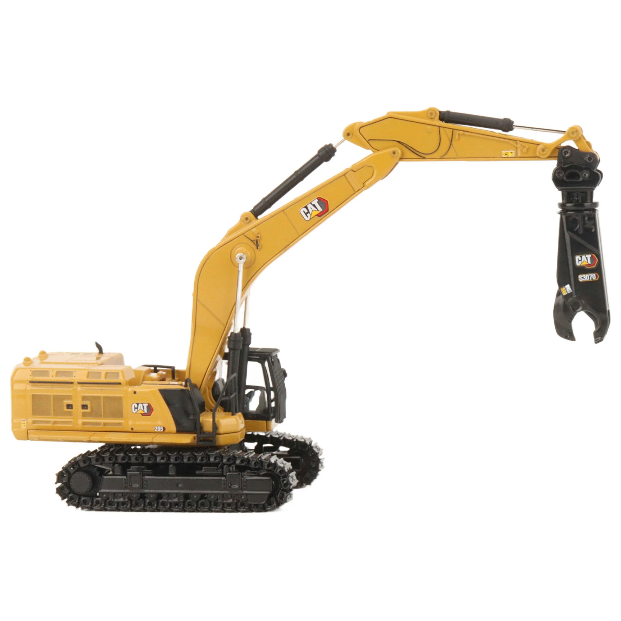 CAT Caterpillar 395 Next Generation Hydraulic Excavator - Mass Excavator Version w/ Metal Tracks Diecast 1:87 Scale Model - Diecast Masters 85778 - Image 2