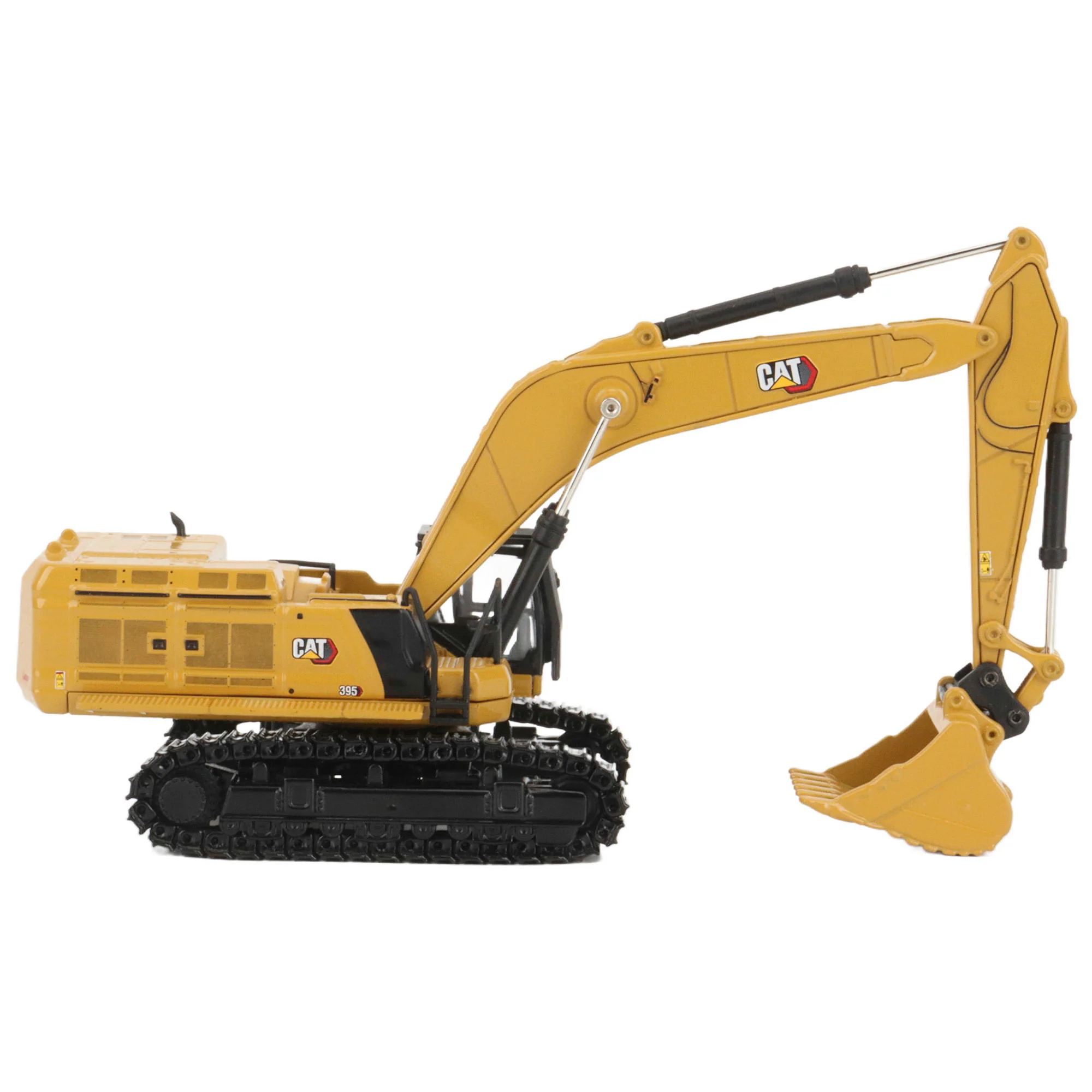 CAT Caterpillar 395 Next Generation Hydraulic Excavator - Mass Excavator Version w/ Metal Tracks Diecast 1:87 Scale Model - Diecast Masters 85778 - Image 4