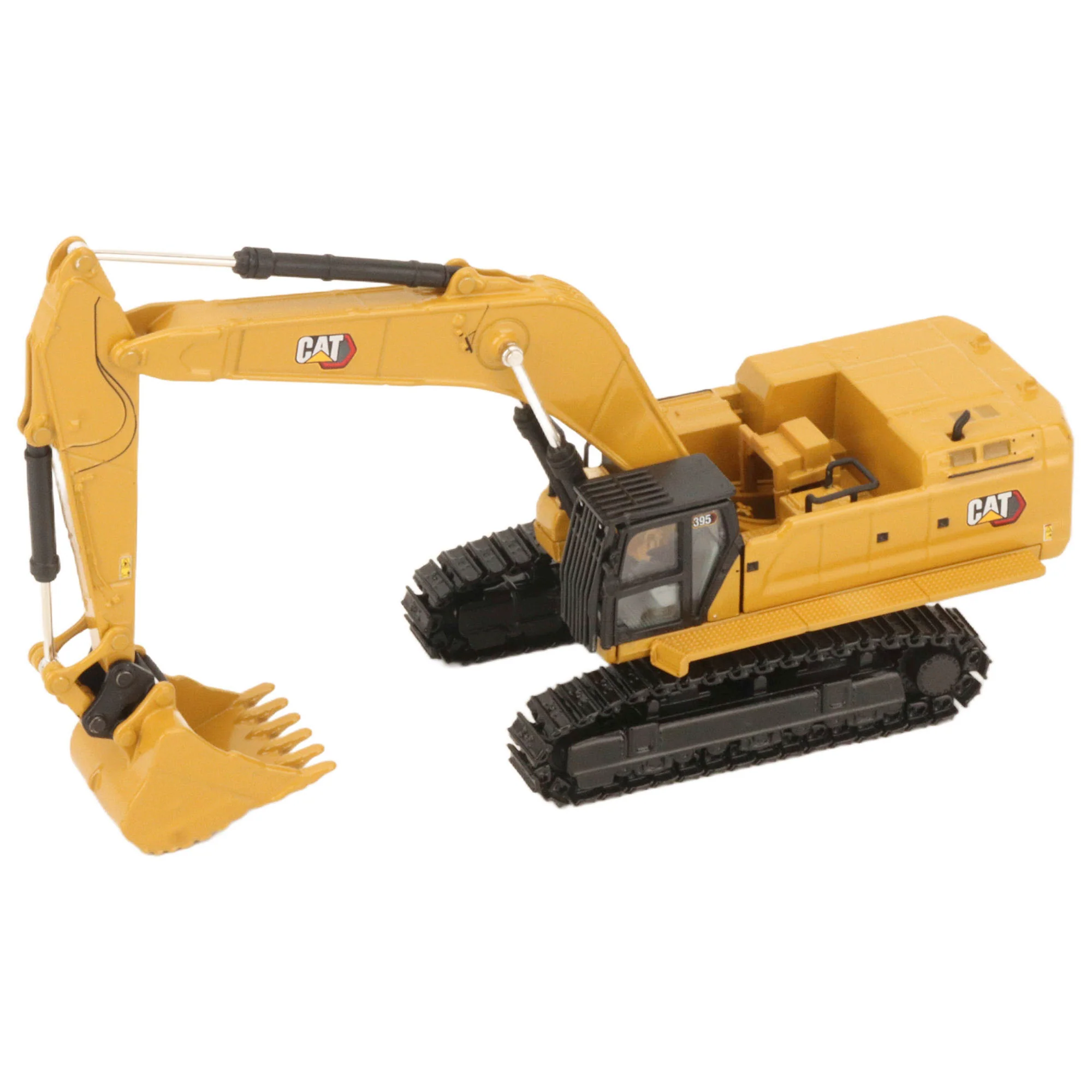 CAT Caterpillar 395 Next Generation Hydraulic Excavator - Mass Excavator Version w/ Metal Tracks Diecast 1:87 Scale Model - Diecast Masters 85778 - Image 6