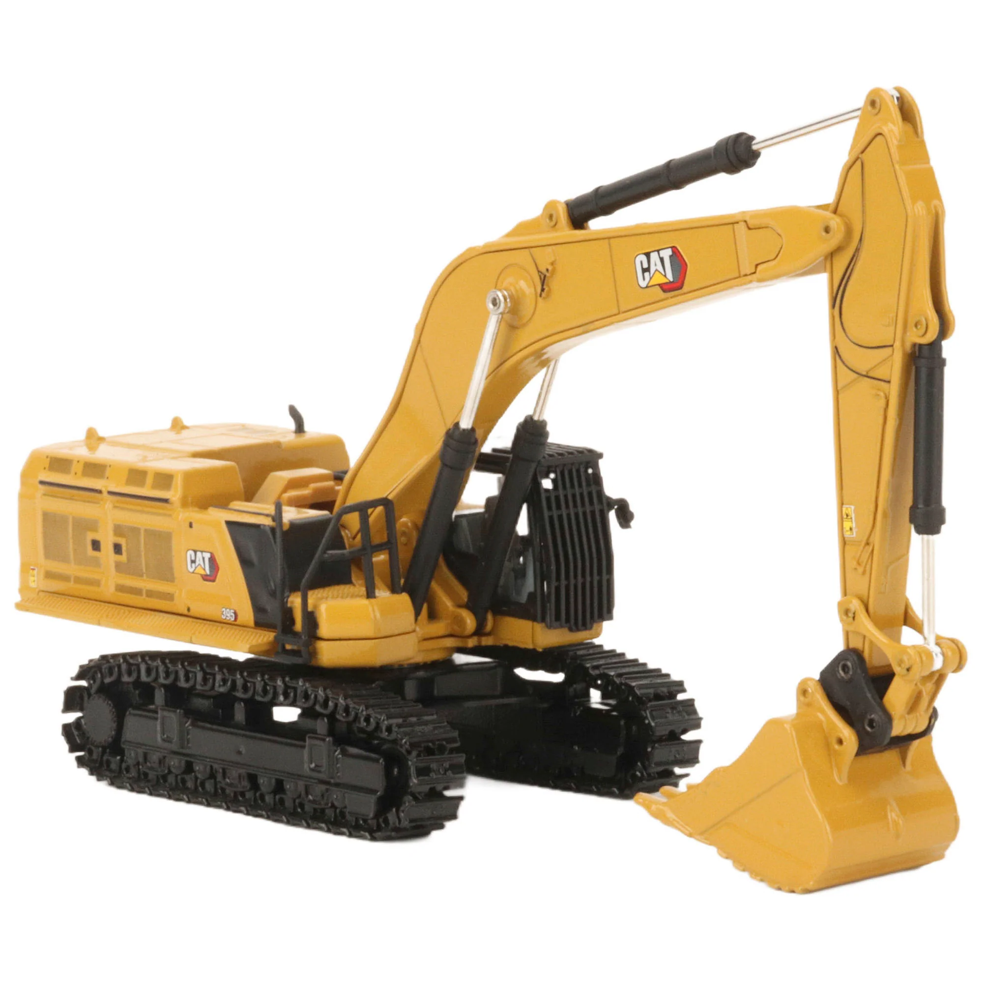 CAT Caterpillar 395 Next Generation Hydraulic Excavator - Mass Excavator Version w/ Metal Tracks Diecast 1:87 Scale Model - Diecast Masters 85778 - Image 7