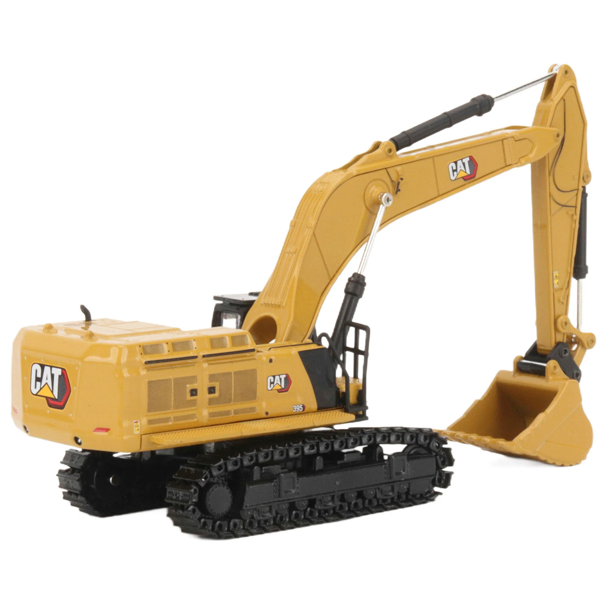 CAT Caterpillar 395 Next Generation Hydraulic Excavator - Mass Excavator Version w/ Metal Tracks Diecast 1:87 Scale Model - Diecast Masters 85778 - Image 8