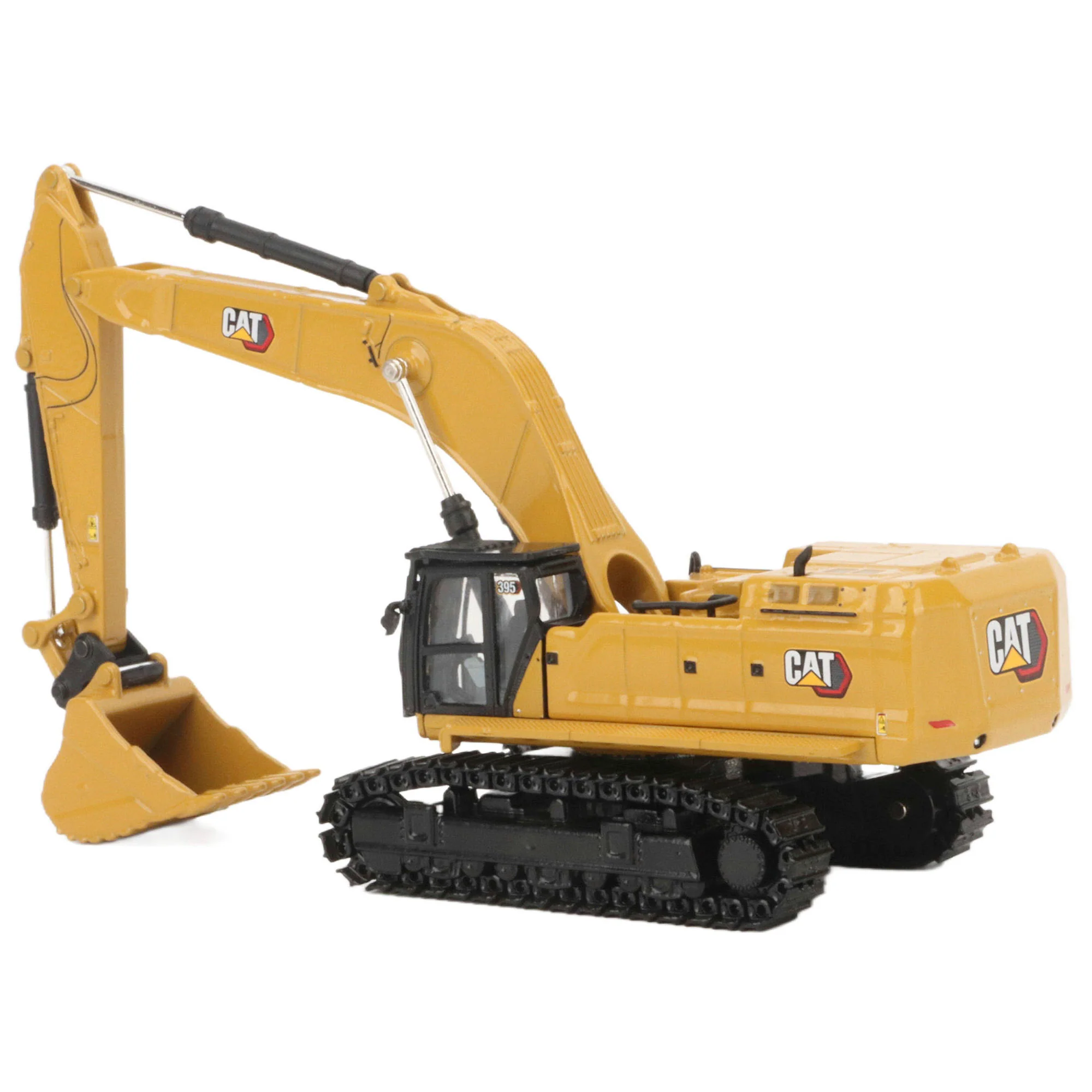 CAT Caterpillar 395 Next Generation Hydraulic Excavator - Mass Excavator Version w/ Metal Tracks Diecast 1:87 Scale Model - Diecast Masters 85778 - Image 9