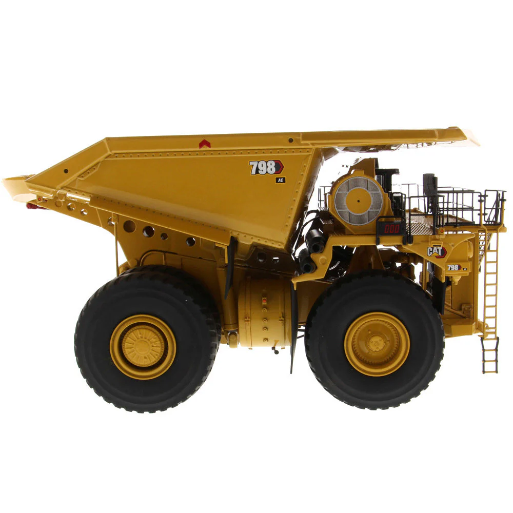 CAT Caterpillar 798 AC Mining Truck (High Line Series) Diecast 1:50 Scale Model - Diecast Masters 85671 - Image 2