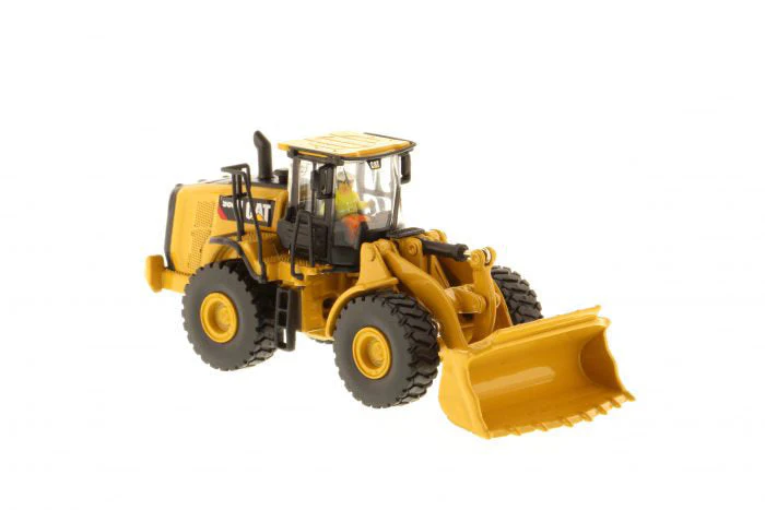 CAT Caterpillar 966M Wheel Loader (High Line Series) - 1:87 HO Scale Model - Diecast Masters 85948 - Image 6