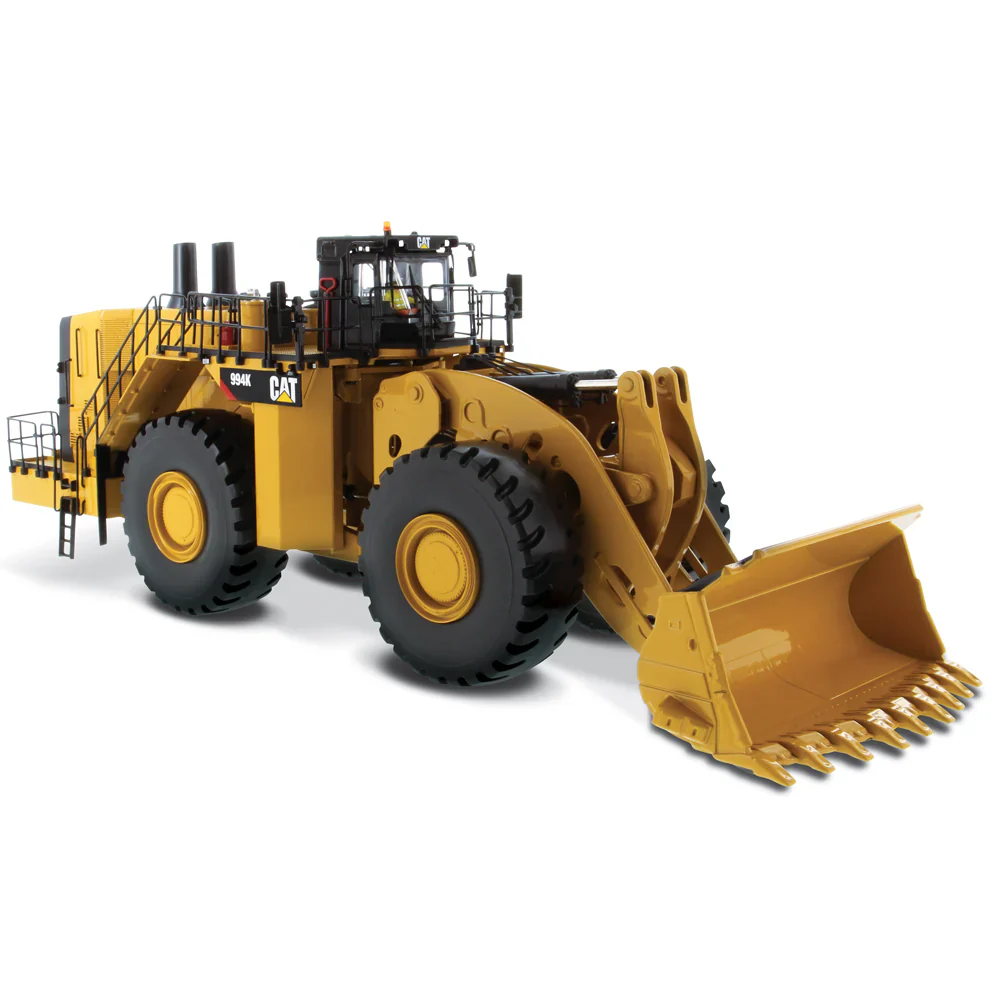 CAT Caterpillar 994K Wheel Loader - Rock Bucket Version Diecast 1:50 Scale Model - Diecast Masters 85505C - Image 2