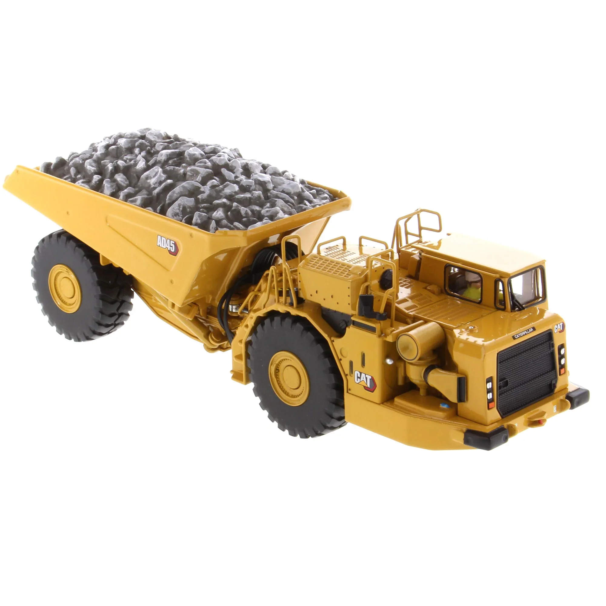 CAT Caterpillar AD45 Underground Articulated Truck (High Line Series) Diecast 1:50 Scale Model - Diecast Masters 85717 - Image 3
