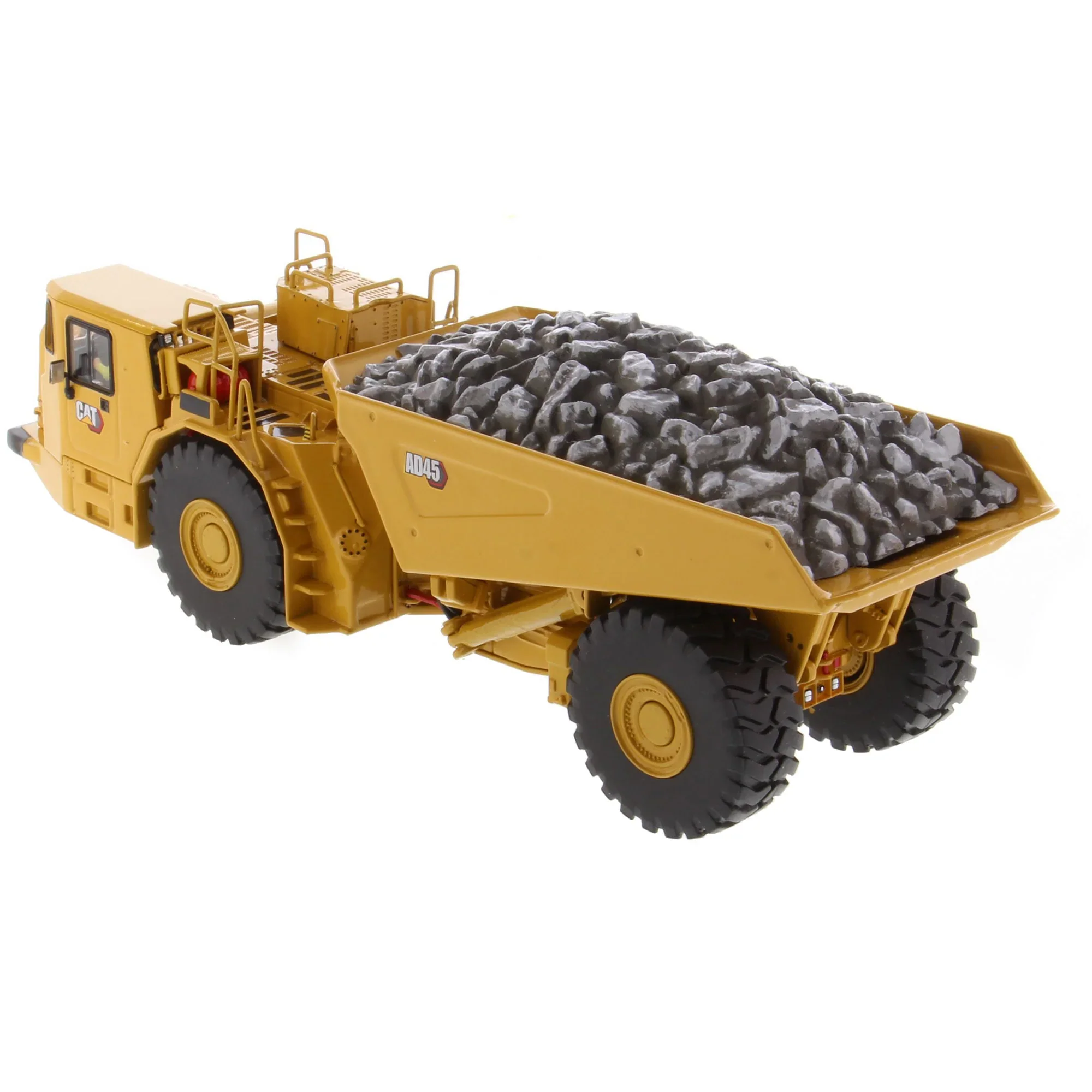 CAT Caterpillar AD45 Underground Articulated Truck (High Line Series) Diecast 1:50 Scale Model - Diecast Masters 85717 - Image 4