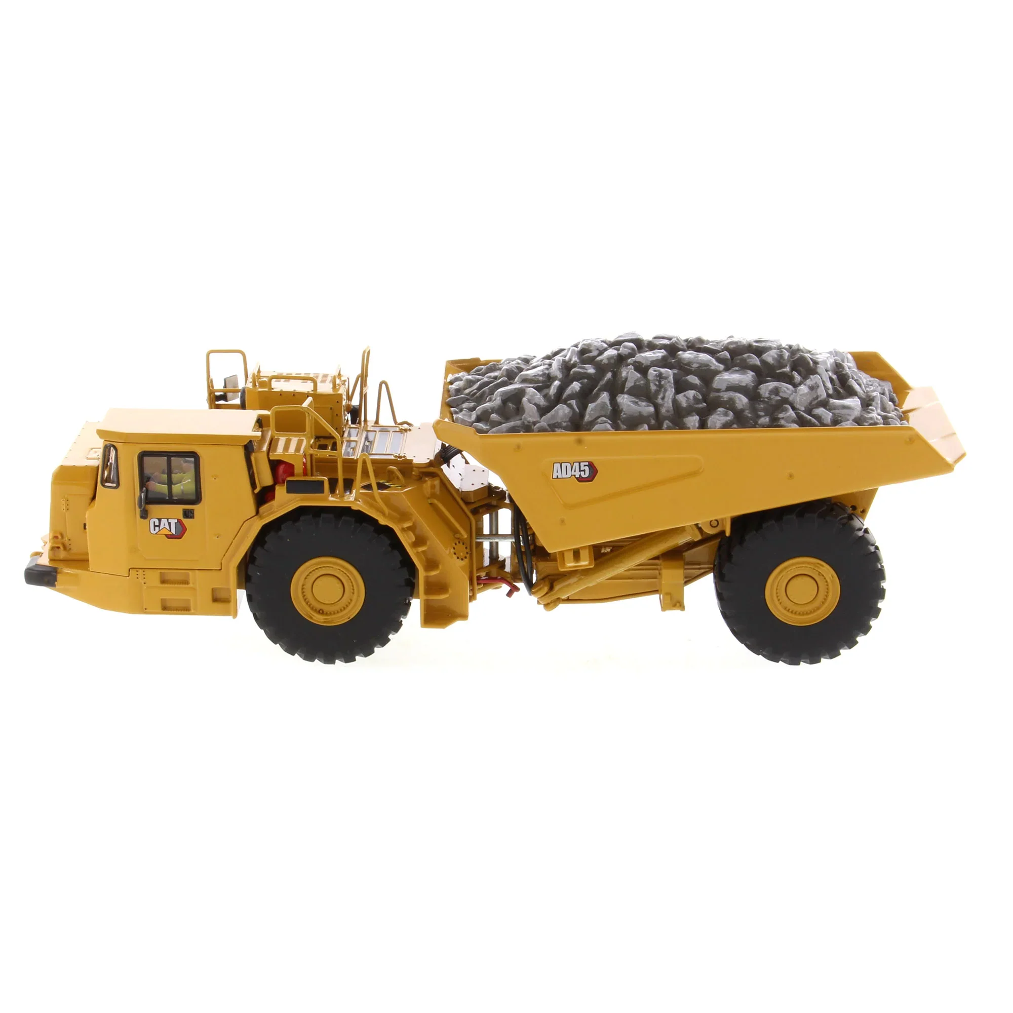 CAT Caterpillar AD45 Underground Articulated Truck (High Line Series) Diecast 1:50 Scale Model - Diecast Masters 85717 - Image 6