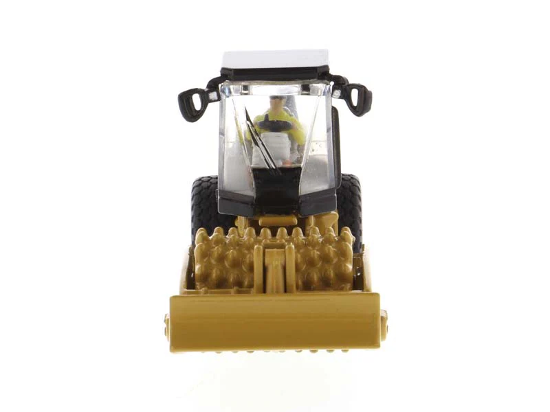 CAT Caterpillar CS56 Padfoot Drum Vibratory Soil Compactor (High Line Series) 1:87 HO Scale Model - Diecast Masters 85247 - Image 3