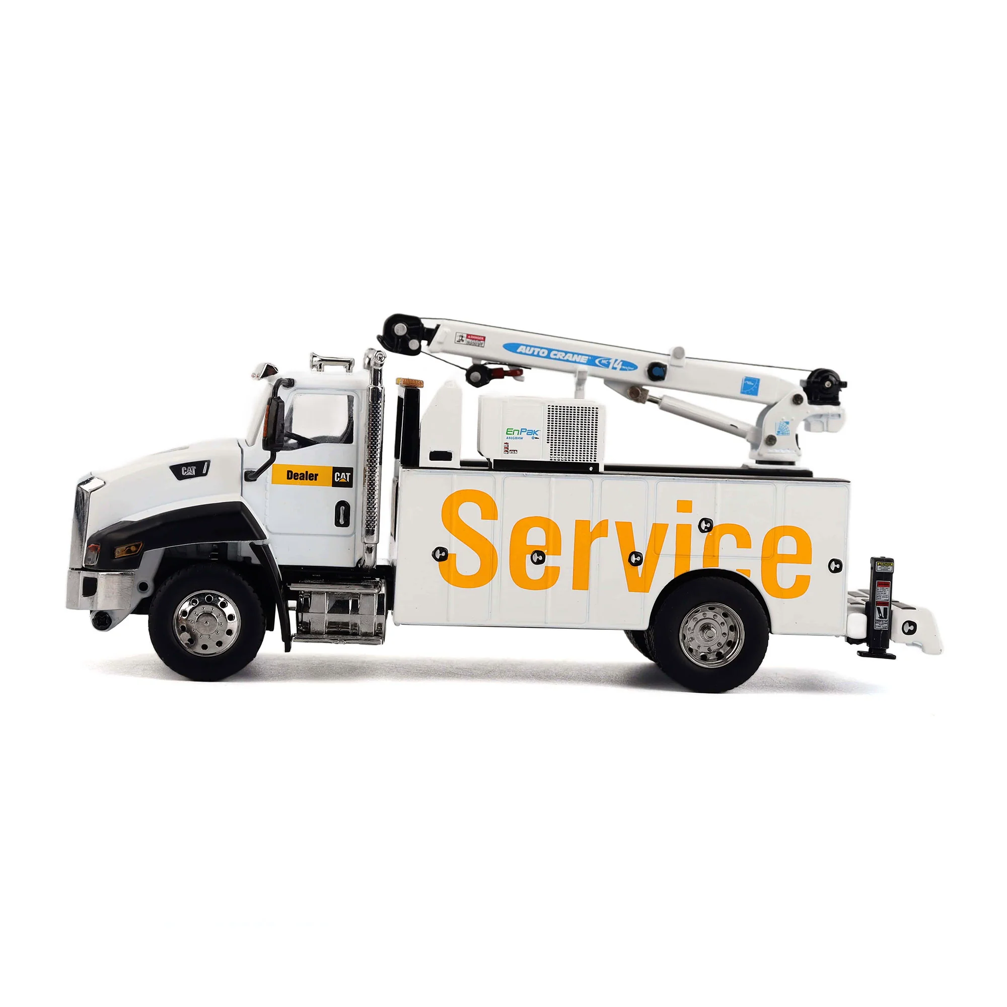 CAT Caterpillar CT660 Auto-Crane Titan 85 Body w/ Miller EnPak Diecast 1:50 Scale Model - Diecast Masters 85785 - Image 6