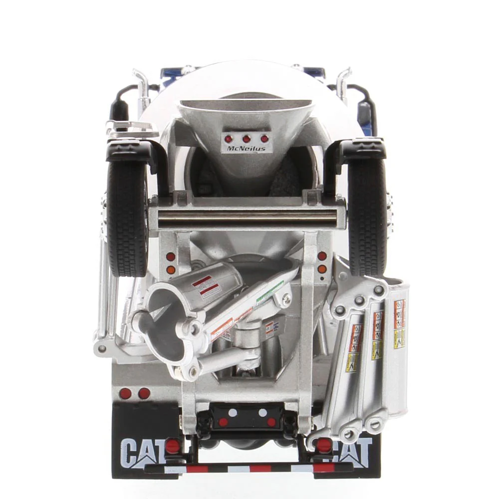 CAT Caterpillar CT660 Day Cab Tractor w/ Metal McNeilus Concrete Mixer (Truck & Mural Series) 1:50 Scale Model - Diecast Masters 85664 - Image 4