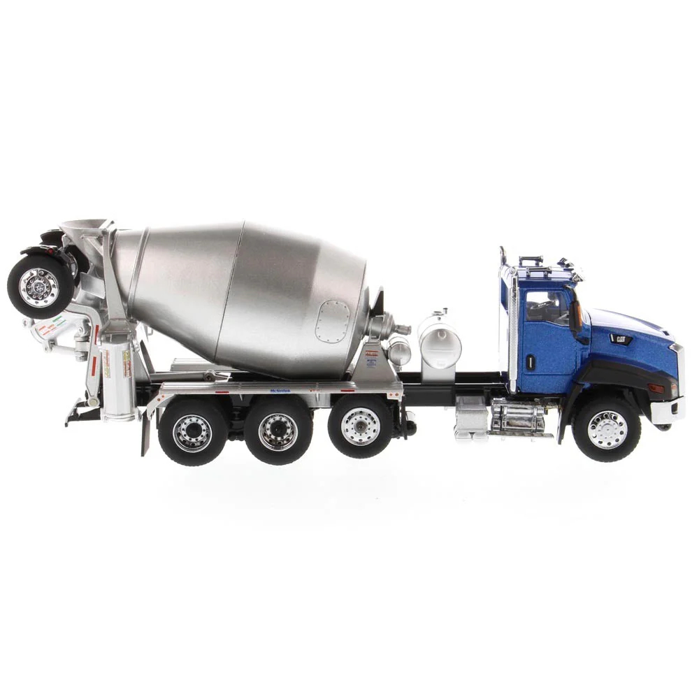 CAT Caterpillar CT660 Day Cab Tractor w/ Metal McNeilus Concrete Mixer (Truck & Mural Series) 1:50 Scale Model - Diecast Masters 85664 - Image 5