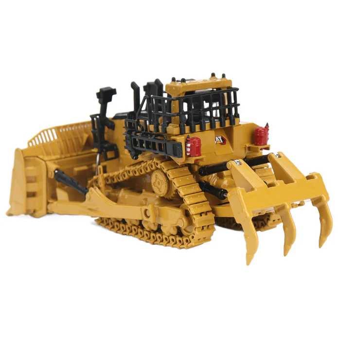 CAT Caterpillar D11 Dozer - TKN Design w/ Metal Tracks Diecast 1:87 Scale Model - Diecast Masters 85777 - Image 7