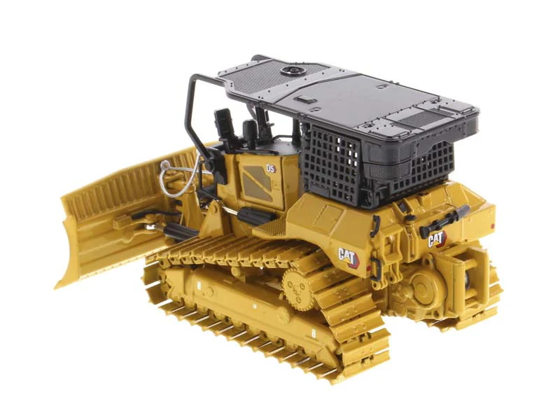 CAT Caterpillar D5 LGP Fire Dozer (High Line Series) 1:50 Scale Model - Diecast Masters 85952 - Image 2