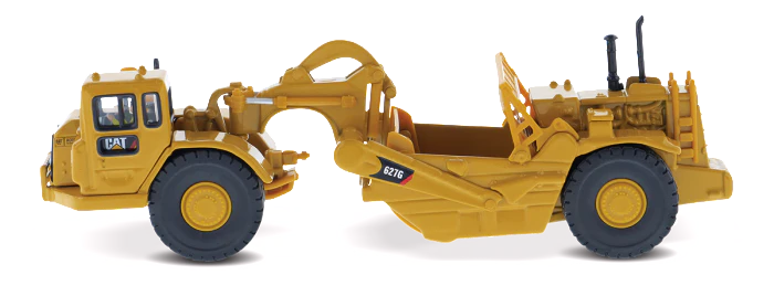 Caterpillar CAT 627G Wheel Tractor Scraper (High Line Series) 1:87 HO Scale Model - Diecast Master 85134 - Image 2