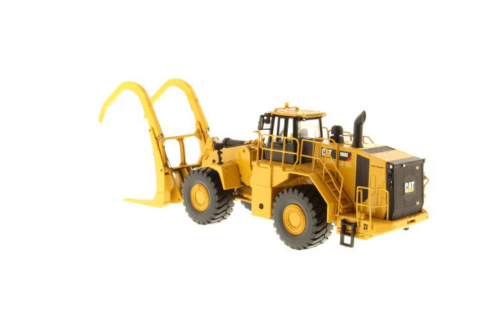 Caterpillar CAT 988K Wheel Loader w/ Grapple w/ Operator "High Line Series" 1:50 Scale Model - Diecast Masters - 85917 - Image 6